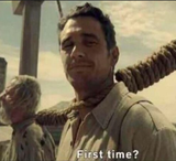 first time