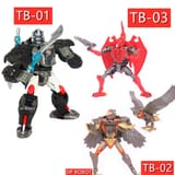 Transmetal Gorilla KO Enlarged Version Kingdom BW Op Commander Action FIgure - AliExpress 26