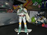 boba fett hot wheels skateboard fingerboard deck