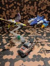 Terashaver, TR Triggerhappy with Siege Blowpipe, and Scraphook