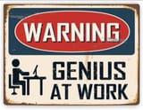 genius at work