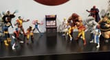 x men arcade game display