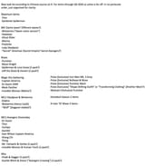 ML Leak list for 2026
