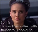 thunderous applause