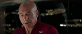 Picard angry