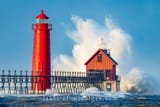 Grand-Haven-Lighthouses
