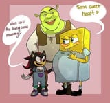 shrek shadow spongebob
