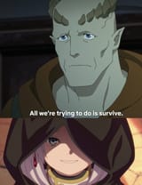trying to survive