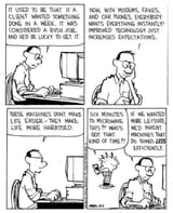 Calvin and hobbes computer rush jobs