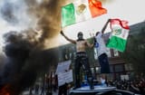 flag fire