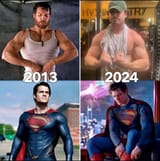 superman then and now