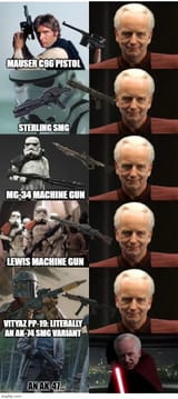 Star Wars guns