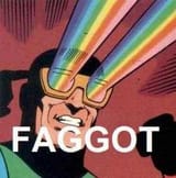 faggot eye rays