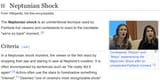 neptunian shock