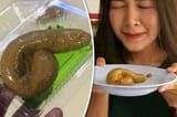 poop-pudding-woman-looks-disgusted-623475