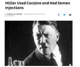 Hitler gay semen