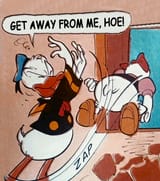 donald daisy get away from me hoe