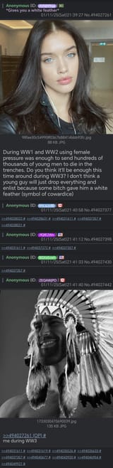 White feather