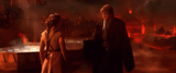 Anakin after finding out who is causing the wars in galaxy