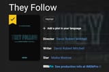 They Follow - IMDb