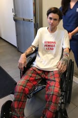 Ruby-Rose-recovering-after-back-procedure