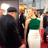 GRRM wiping hand