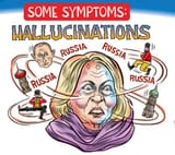 Russia Obsession Trump Derangement Syndrome Cartoon Ben Garrison