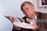Gene roddenbury plays with enterprise 