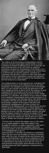 Montgomery Blair on mixed society 