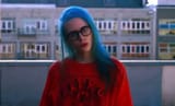 blue hair delaney