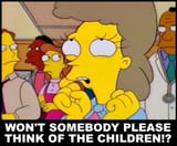 Think of the children