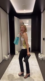 Sarah Gadon Butt Tiffany&amp;Co June 2025