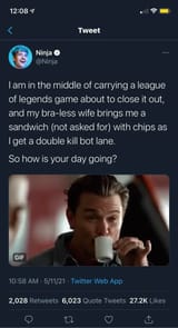 ninja cringe