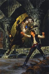 Han Solo fighting Otter Queen