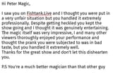 dear peter magic