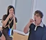 jet sucking cock