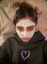Xochitl creamed up