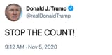 STOP THE COUNT