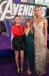 Karen Gillan &amp; Elizabeth Olsen &amp; Brie Larson