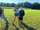 Malina Weissman with gun
