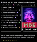 mde is a cult