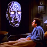 Jerry is awoken by the spirit of the cosmos