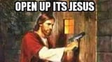 open up for jesus