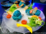 2022-wdw-star-wars-hotel-galactic-starcruiser-media-event-preview-crown-of-corellia-dining-room-dinner-night-2-taste-around-the-galaxy-iced-blue-felucian-shrimp-cocktail-6