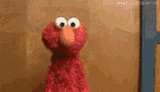 elmo shrug