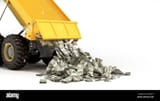 big-profit-concept-packs-of-dollar-bills-fall-out-of-the-truck-3d-render-on-white-2C6K4KY