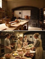Downton Abbey kitchen