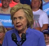 hillary looking bad