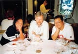Mamoru Oshii ( Ghost In The Shell, left ), Katsuhiro Otomo ( AKIRA, right ), and unknown fan ( middle )