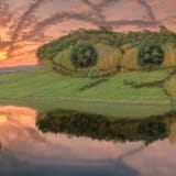 pleasant sunset